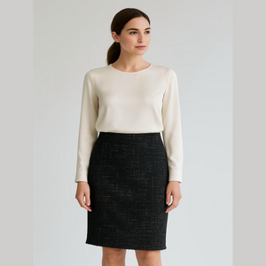 Ann Taylor Black Skirt Size 8